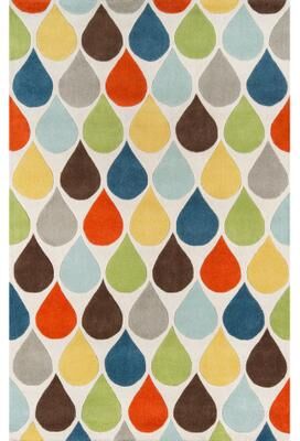 Momeni Delhi Hand Tufted Wool Contemporary Geometric Area Rug