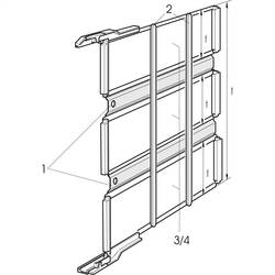 nVent SCHROFF 20800279 Zwischenadapter (B x H x T) 470 x 6 x 340 mm 1 St. Piece