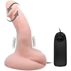BAILE - Realistischer Dildovibrator mit Rotationsfunktion