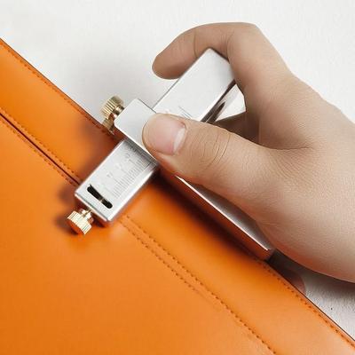 Multicon Wholesale Hub Adjustable Leather Cutter Tool, Aluminum Alloy Body, Stainless Steel Blades For Leather Strips, Belts, And Watch Bands Adjustable Leather Cutter Tool, Aluminum Alloy Body, Stainless Steel Blades For Leather Strips, Belts, And Watch 