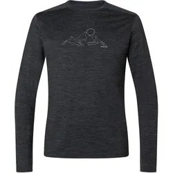 Kaikkialla, Herren, Funktionsshirt, Kunes (L), Schwarz