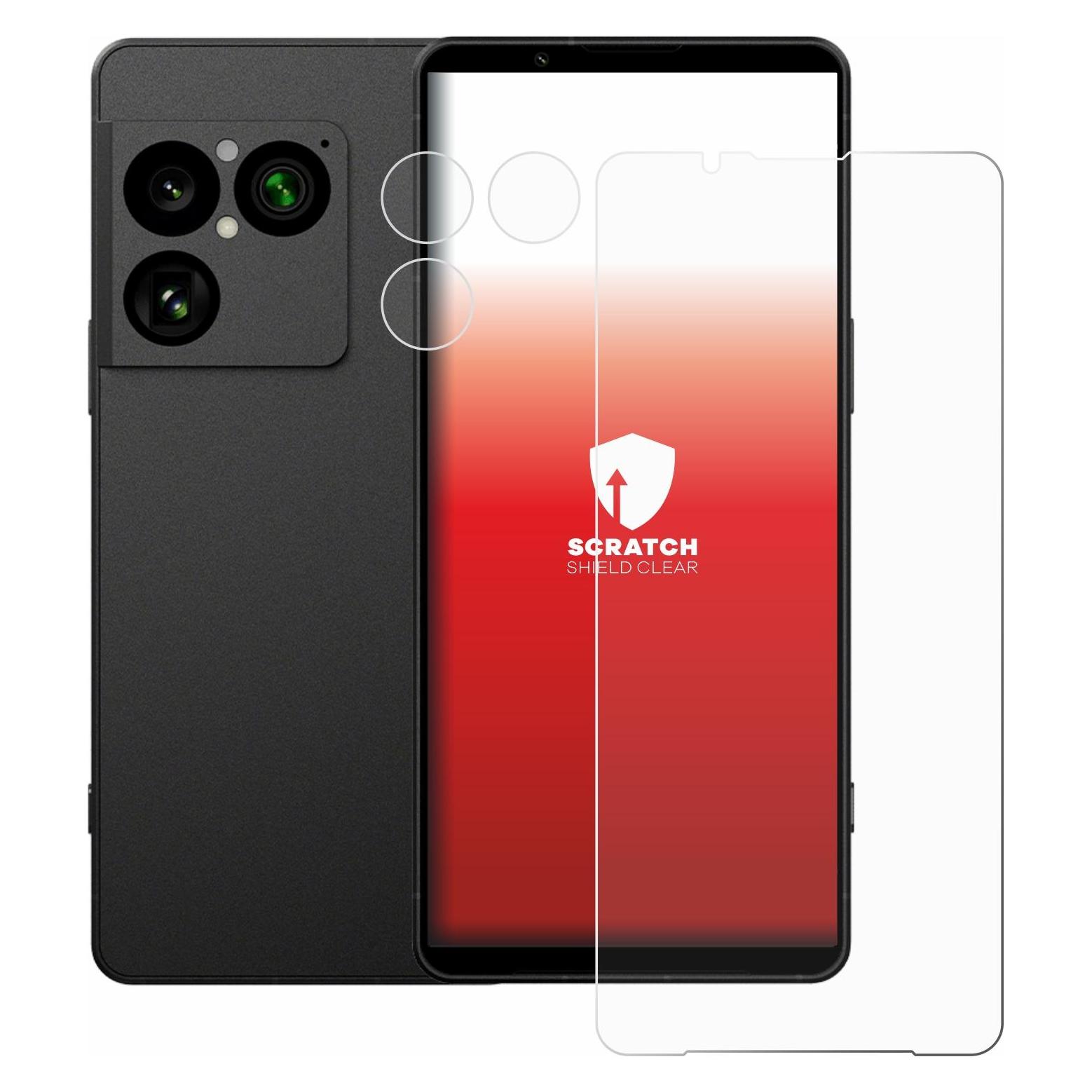 upscreen Schutzfolie für Sony Xperia 1 VIII (Display+Kamera) Displayschutz Displayschutzfolie Folie Klar (1 Stk., Sony Xperia 1 VII) (2863409)