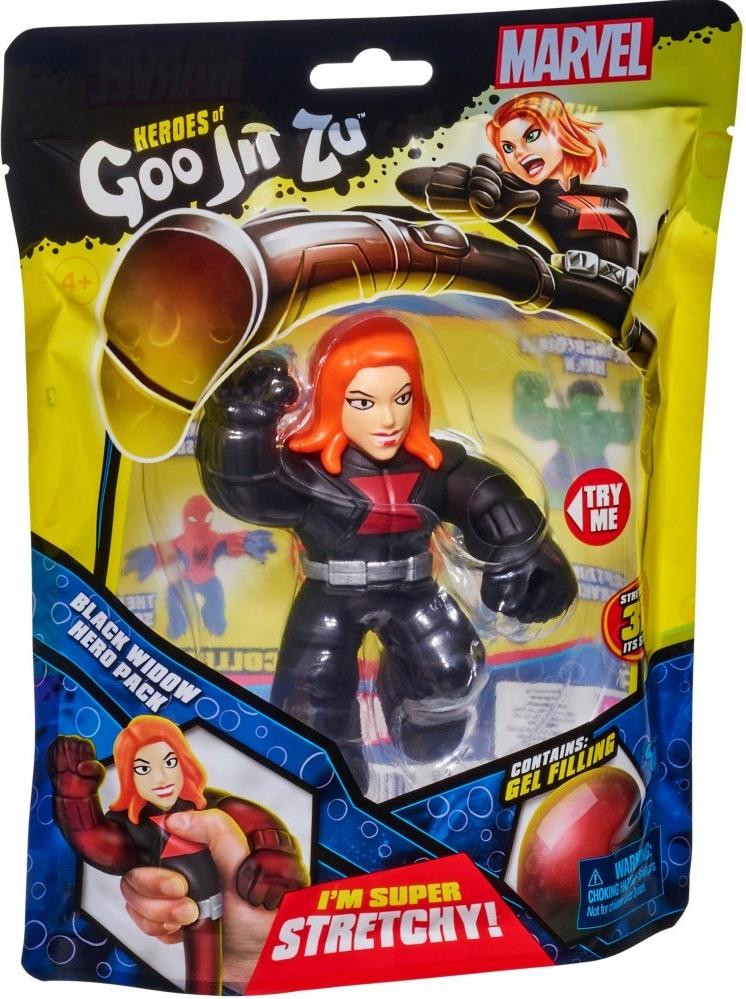Goo Jit Zu Marvel Black Widow knuffel