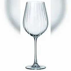 Nuform Weingläser - Optic Serie - 6 Stück - 65 cl - Kristallglas
