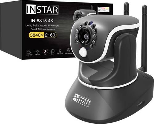 INSTAR IN-8815 4K POE/WLAN schwarz 18005 IP Überwachungskamera