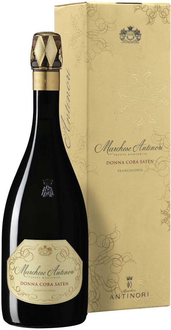 Tenuta Montenisa - Antinori Franciacorta Brut Saten 'Donna Cora' Tenuta Montenisa 2022 (Verpackung)