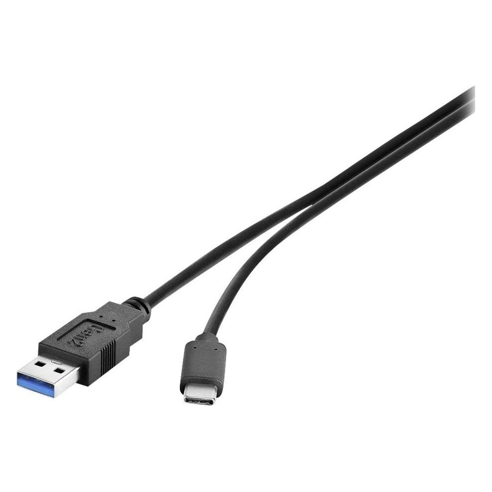 Renkforce USB-Kabel (1.80 m, USB 3.2 Gen 2, 36 W) (1460361)