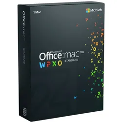 Microsoft Office Mac 2011 Standard