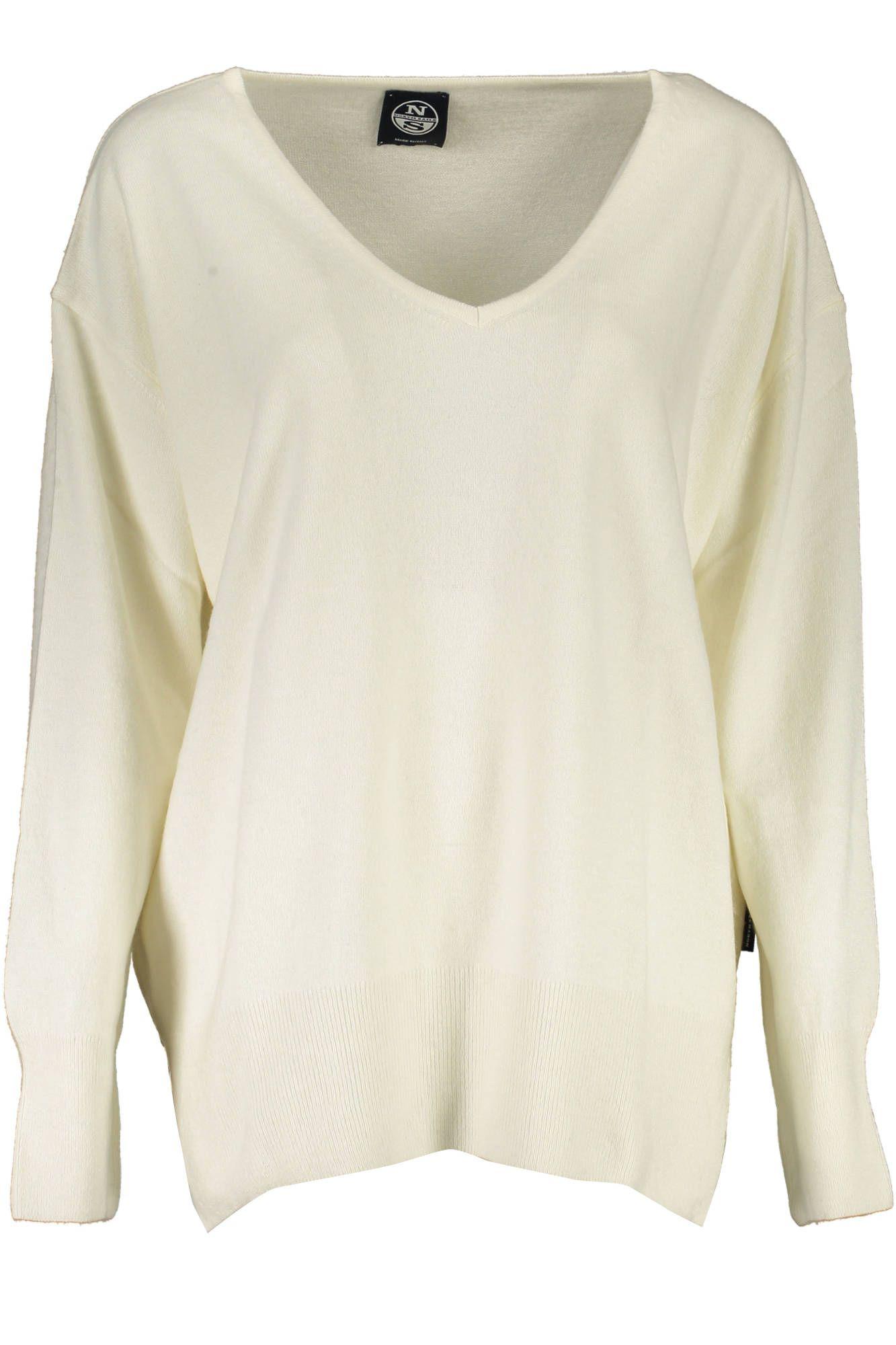 V-Ausschnitt Strickpullover im Casual-Stil