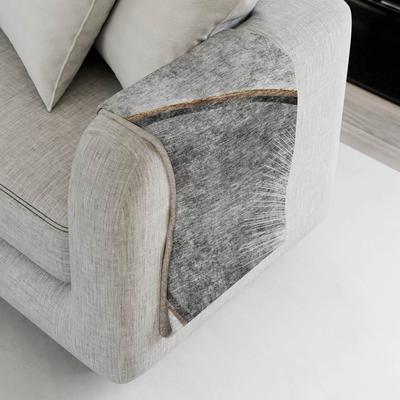 Addison Rugs Premium Machine Washable Modern Chic Sherpa Throw Blanket