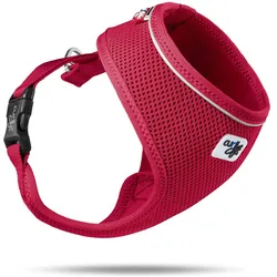 Curli Basic harness Air-Mesh red L (L, Hund, Hundesport), Halsband + Leine