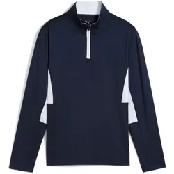 PUMA Pure 2.0 1/4-Zip Golf-Sweatshirt Jungen 04 - deep navy 176