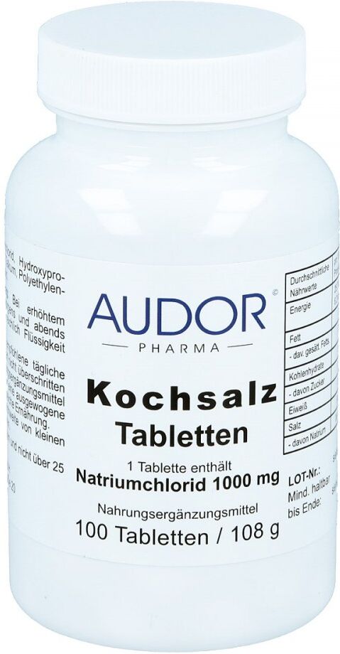 Kochsalz 1000 mg Tabletten 100stk