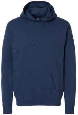 Hanes RS170 Perfect Sweats Hooded Sweatshirt in Navy Blue size 2XL   Cotton