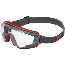3M, Schutzbrille + Gesichtsschutz, Vollsichtbrille inkl. Antibeschlag-Schutz