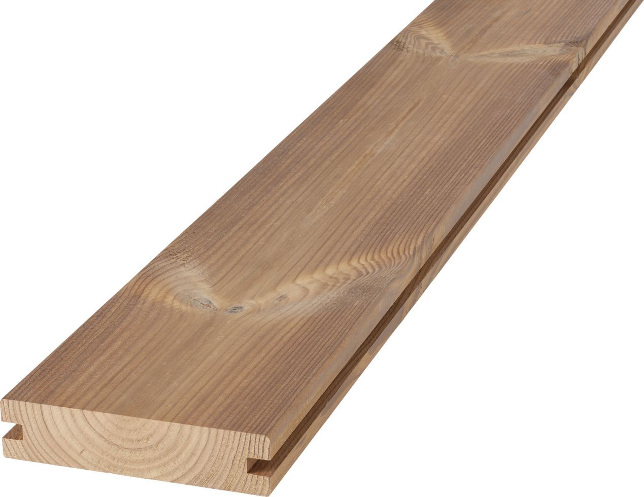 Weitere Terrassendiele Kiefer 300 x 11,7 x 2,6 cm glatt/glatt thermisch modifiziert