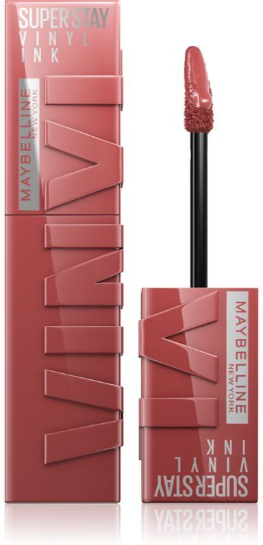 MAYBELLINE NEW YORK SuperStay Vinyl Ink Langtidsholdbar flydende læbestift 115 PEPPY 4.2 ml