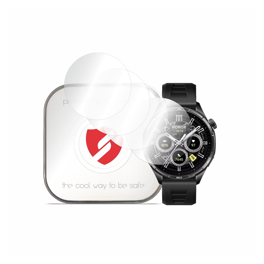 Smart Protection - Premium Classic (4er-Pack) - Honor Watch 6 - Transparent (72340728)