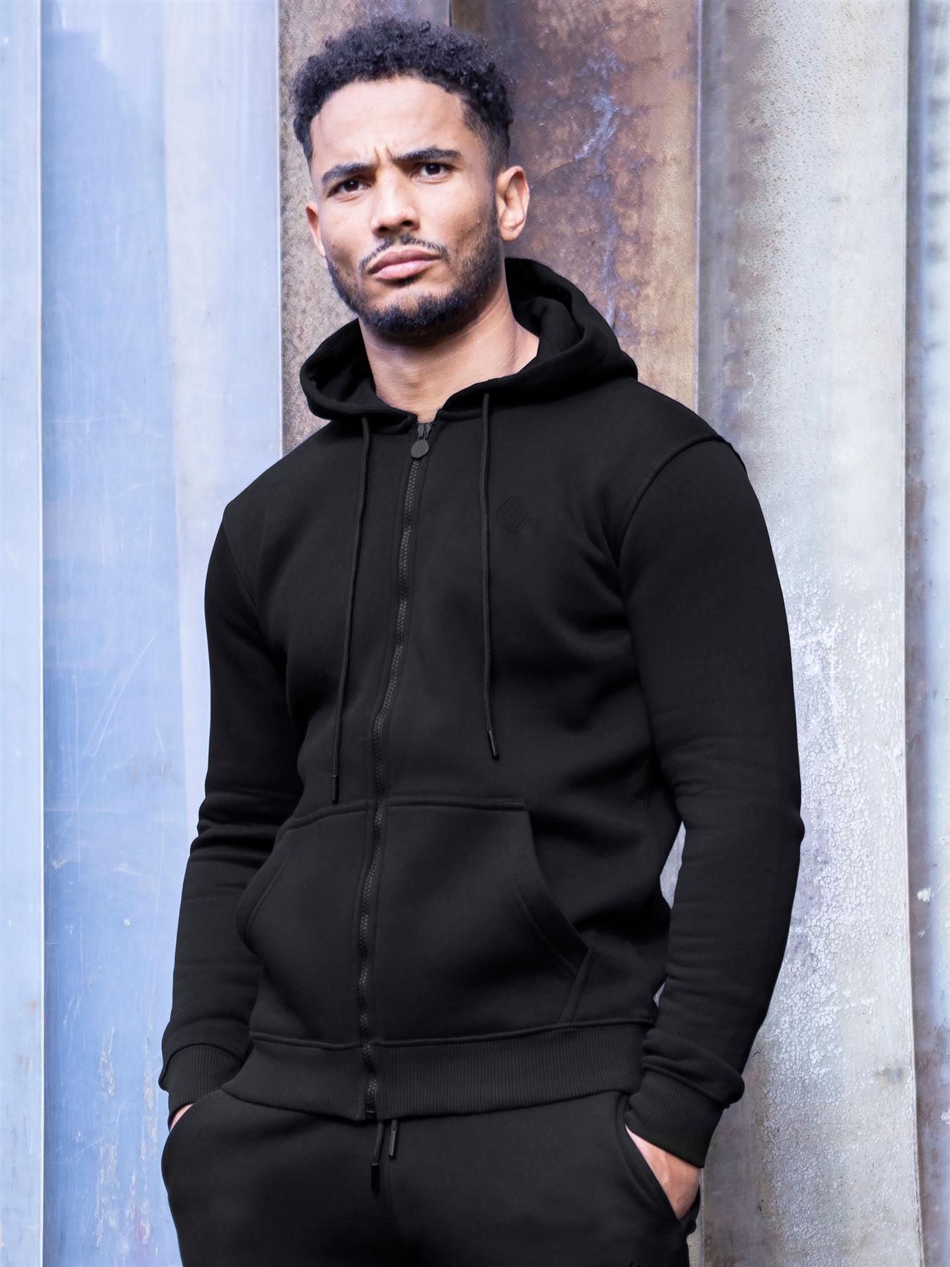 Herren Zip up Hoodie | Enzo Designer Herrenbekleidung