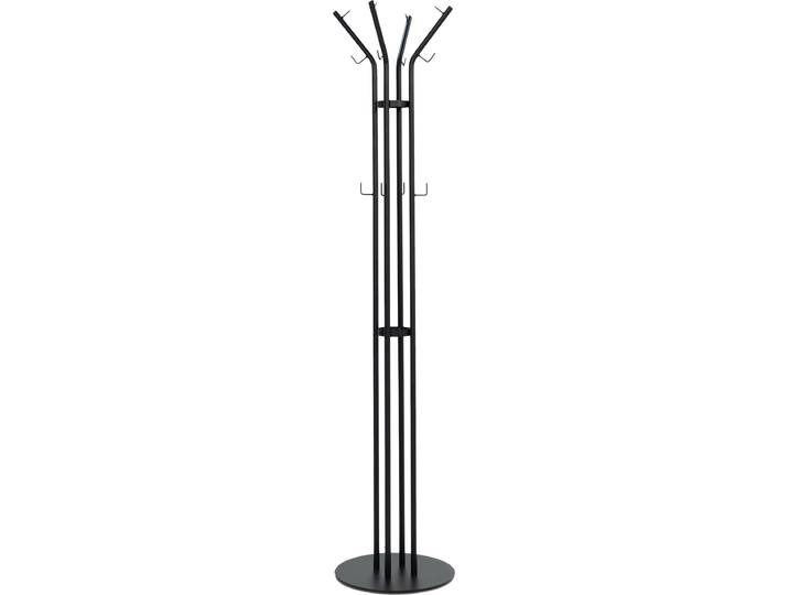Garderobenständer SPINDER DESIGN CHARLY freistehende Garderobe , schwarz, B:40cm H:170cm T:40cm, Stahl, Garderobenständer, Garderobenständer