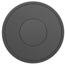 Uplift Essentials Multi Size Round Silicone Trivet & Heat Insulation Meal Mat black 8.6 In