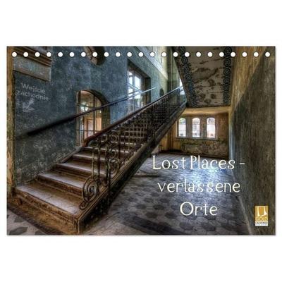 Lost Places - Verlassene Orte (Tischkalender 2027 DIN A5 quer), CALVENDO Monatskalender