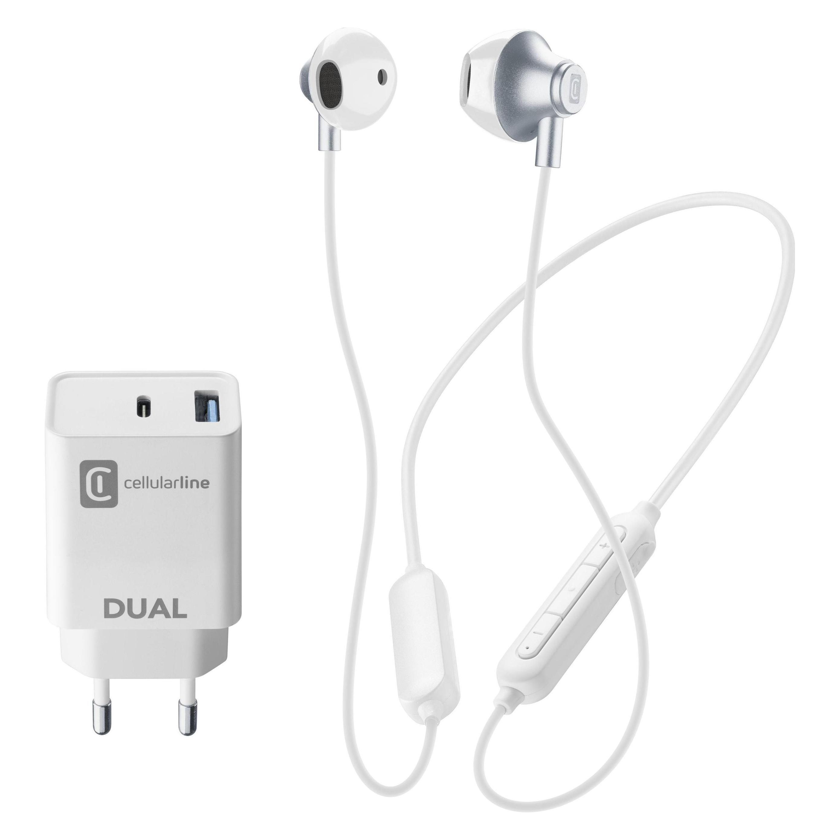 Cellularline Cellular line CHARGE and MUSIC KIT abbina (1 Stk.) (CHARGEMUSICIPHBT)