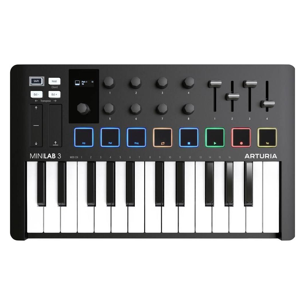Arturia MiniLab 3 (Keyboard) (B0BR55ZB9T)