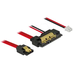 DELOCK 85240 - SATA 6 Gb/s Buchse + Strom Buchse > SATA