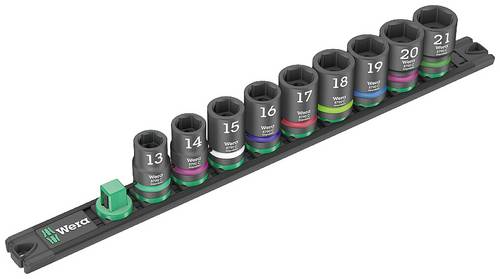 Wera C Impaktor Steckschlüsselsatz zöllig 1/2" 9teilig 05005490001