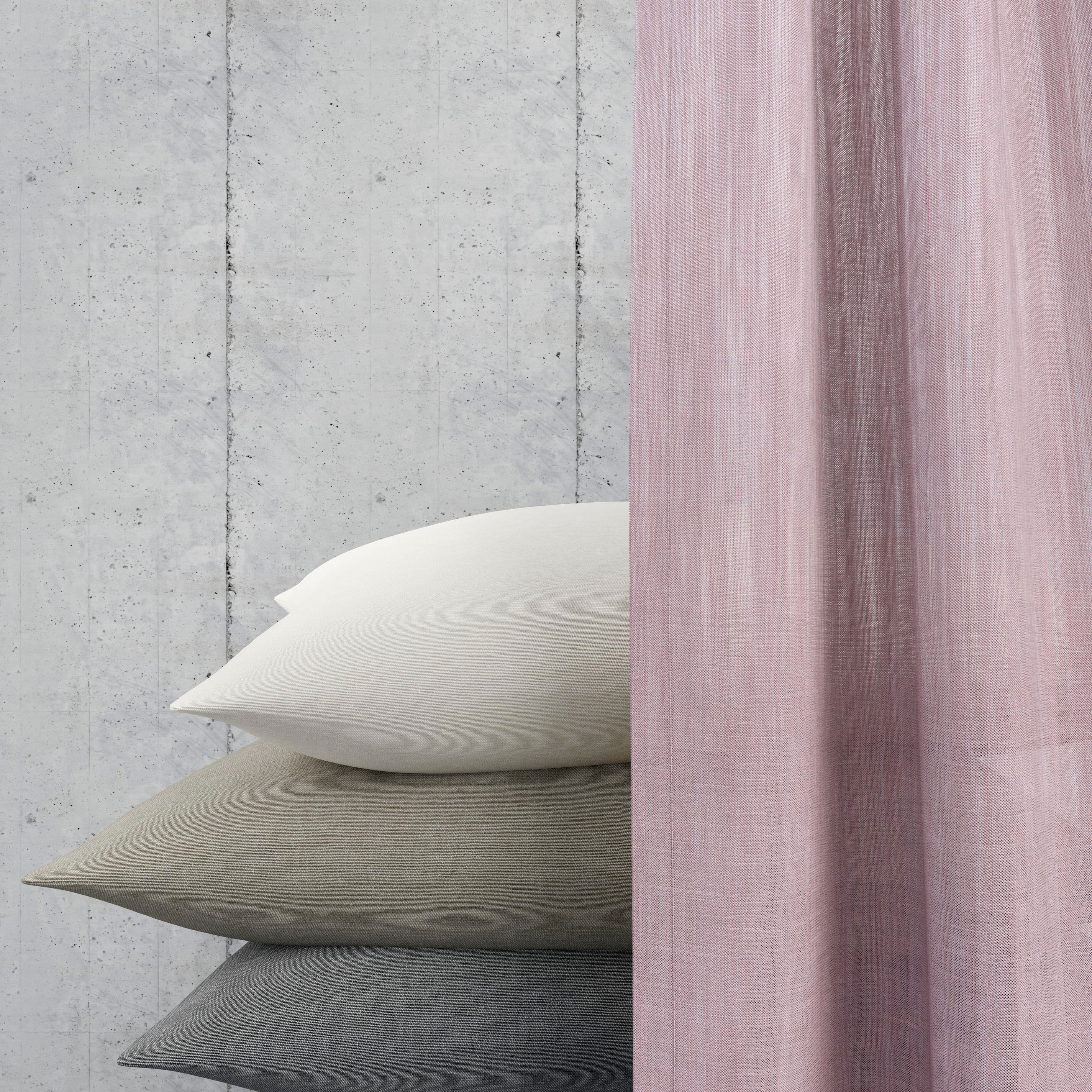 Neutex For You! Vorhang NEUTEX FOR YOU "Libre-ECO", lila (flieder), B:142cm H:185cm, Jacquard, Polyester, Gardinen, Vorhang, nach Mass flieder 185cm, Multifunktionsband, 142cm