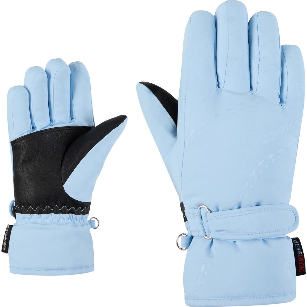 Ziener Lamonia-z PR Glove Junior Girls arctic sky (527) 5,5 115040-527-5,5