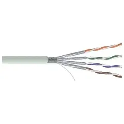 RS PRO 4 pairs SFTP Cat6a grey PVC100M (F/FTP, CAT6a, 100 m), Netzwerkkabel