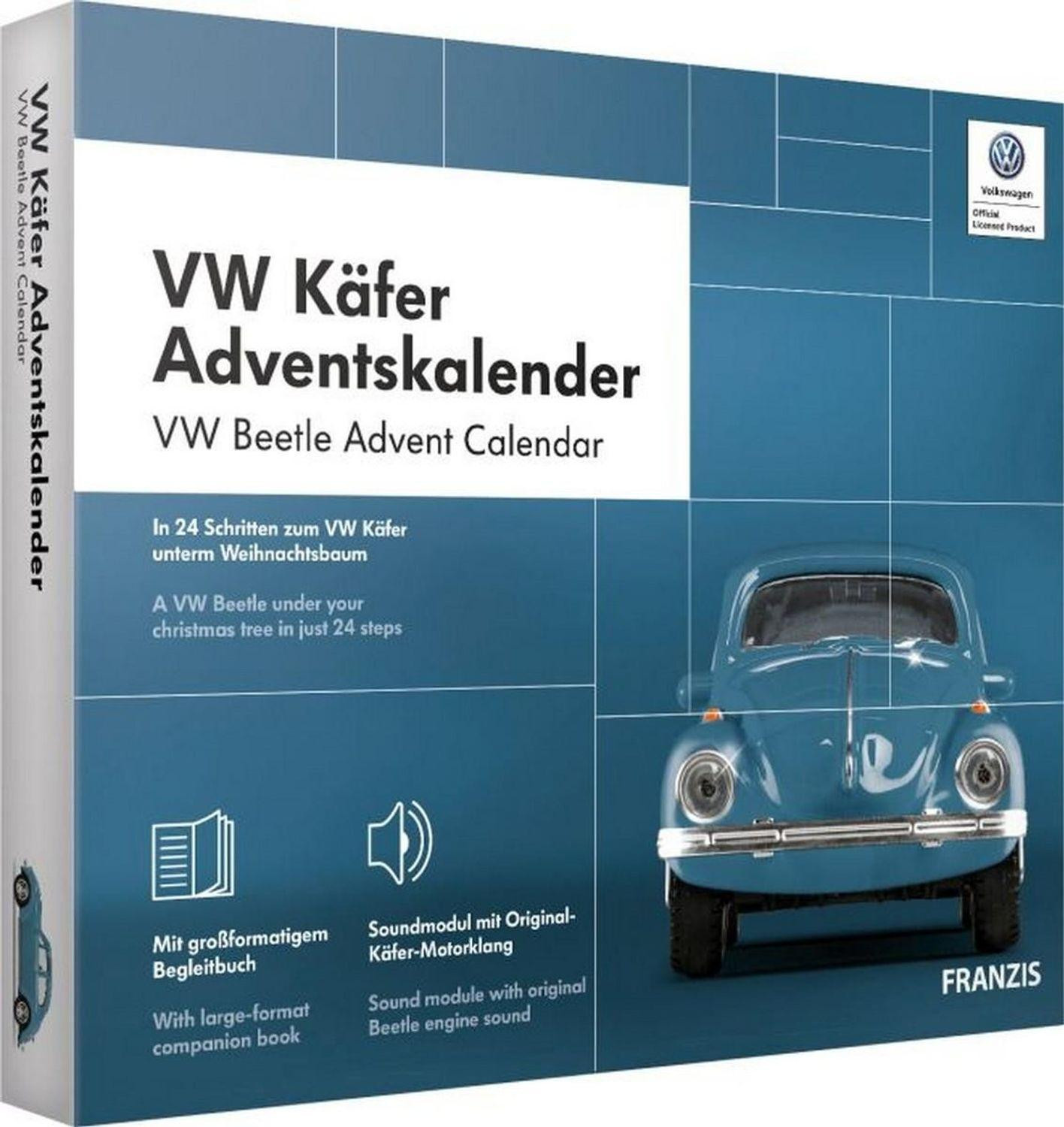 Franzis Adventskalender voor de Volkswagen Kever