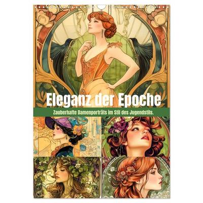 Eleganz der Epoche (Wandkalender 2027 DIN A3 hoch), CALVENDO Monatskalender