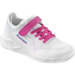 KEMPA Hallen-Sport-Schuhe Kourtfly Kids, Größe 30 in Weiß Weiß