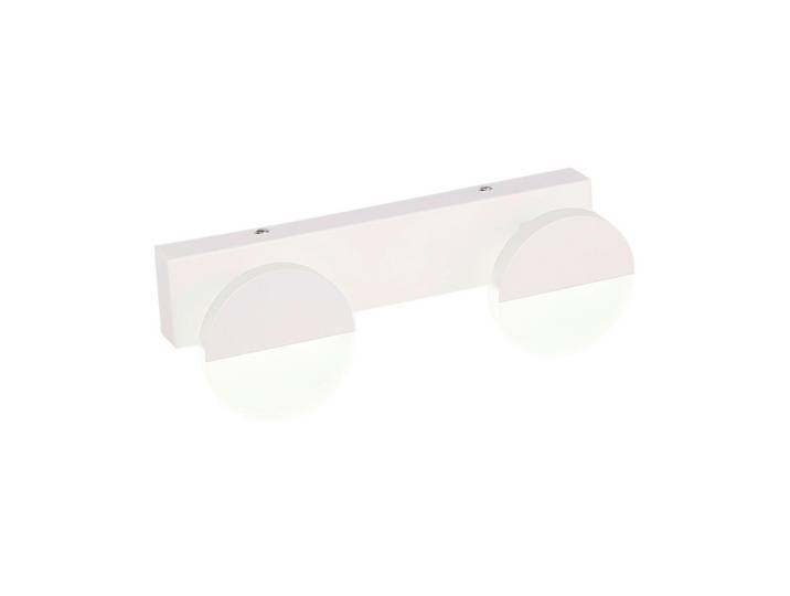 Wandleuchte modern, Weiß, Metall, rund, 30x10x12 cm, RoHS, Europäischer Sicherheitsstandard, Lampen & Leuchten, Innenbeleuchtung, Spots & Strahler, Wandstrahler