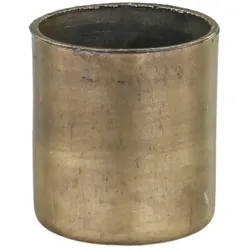 Chic Antique Kerzenhalter mit Magnet Stück, H2,5/D2 cm antique messing