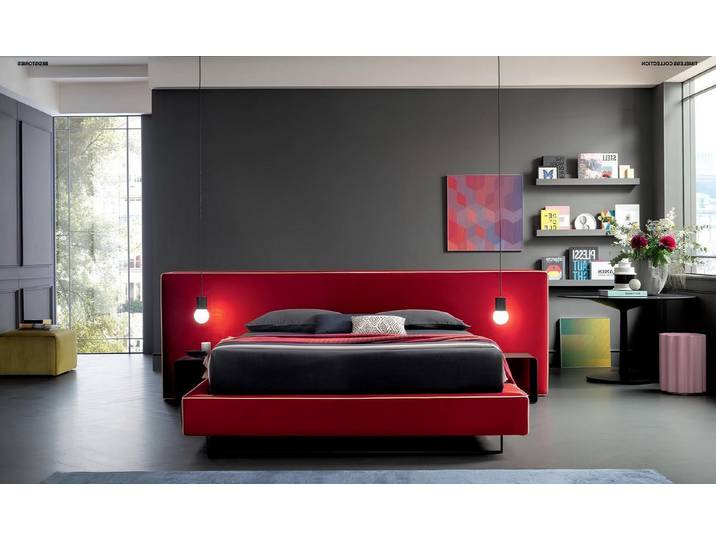 Xlmoebel Polsterbett Luxus Doppelbett aus Stoff für elegantes Schlafzimmerdesign (Luxus Doppelbett), Made in Europa
