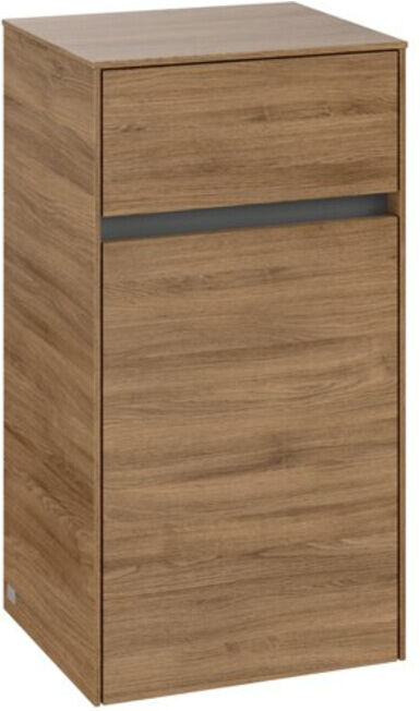 V&B; Collaro Armoire latérale 40,4x74,8x34,9cm, côté raccord, chêne Kansas ; Villeroy & Boch (C03201RH)