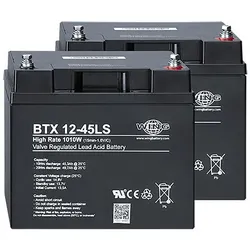 Zumtobel 22171158 OGiV Batterie Set nBox ACCU SET PB 2 pcs 12V/45Ah