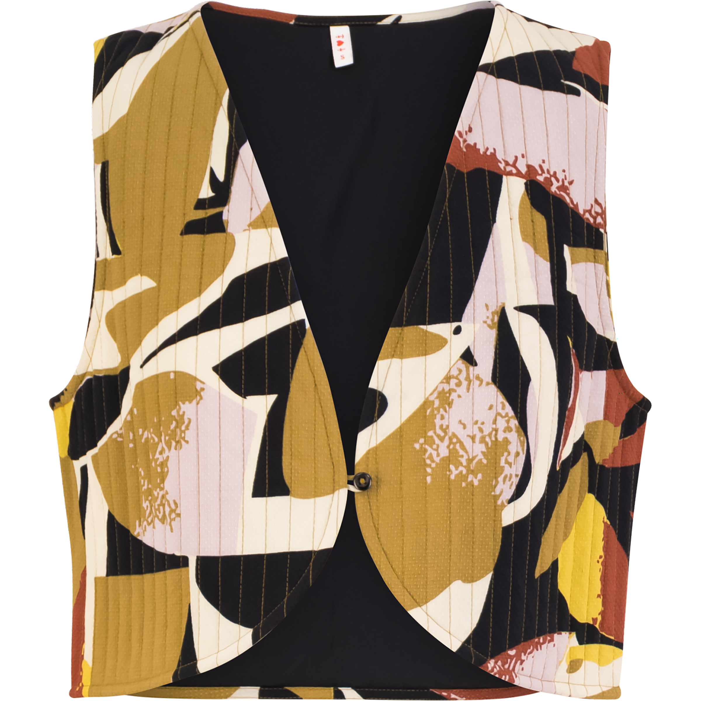 Blutsgeschwister Westcoast Waistcoat Weste Damen Fleecewesten grau Größe S Lifestyle Atmungsaktiv