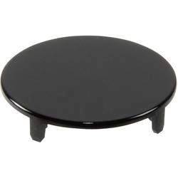 Schlegel T22RRGSW T22RRGSW Tastkappe rund, flach Schwarz 10 St. Piece