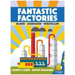 Strohmann Games STR21001 - Fantastic Factories, Brettspiel, 1-5 Spieler, ab 12 Jahren (DE-Ausgabe) (Deutsch, 1 - 5 Spieler)