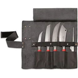 F. Dick Red Spirit, Küchenmesser, Schwarz, Braun