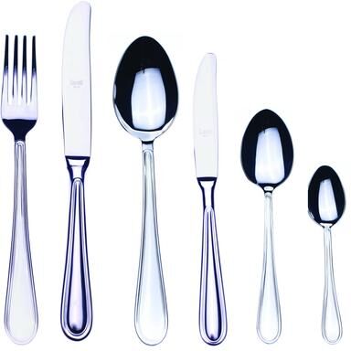 Mepra Norma Flatware Set - 36 Pieces - Stainless Steel
