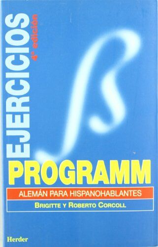 Brigitte Corcoll - Programm, alemán para hispanohablantes. Libro de ejercicios - Preis vom 18.10.2026 19:22:15 h