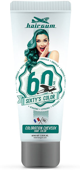 Hairgum Sixty'S Color 60ml Emerald