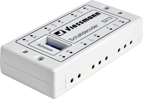Viessmann Modelltechnik 5213 Schaltdecoder Baustein, ohne Kabel, ohne Stecker