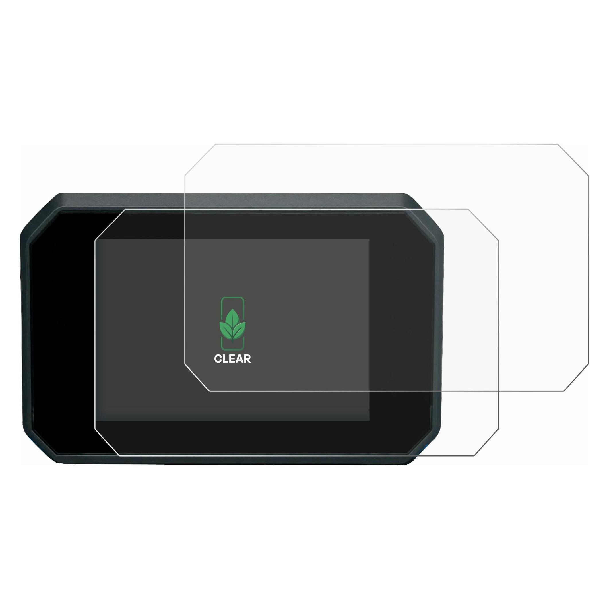 ScreenLeaf Schutzfolie für Suzuki GSX-S1000 5" Displayschutz Display Schutz Folie Klar Transparent (6163163)